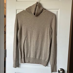 Banana Republic Tan Turtleneck Sweater